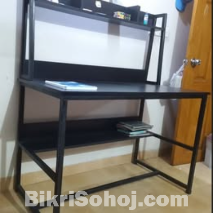 Computer Desk with Bookshelf
